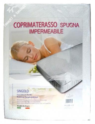 Coprimaterasso spugna impermeabile singolo Niucci