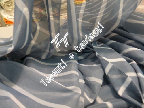 Tenda 279 marquisette rigata Gerster
